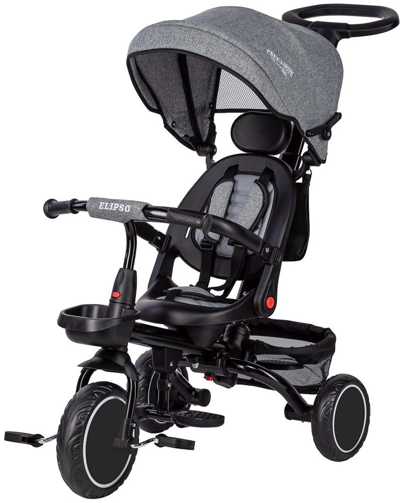 Трехколесный велосипед FreeON Free2Move Elipso black grey