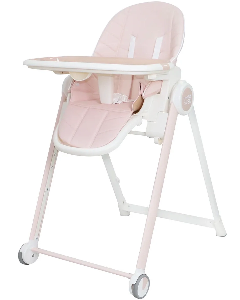 Стульчик для кормления FreeON SVEN Pink