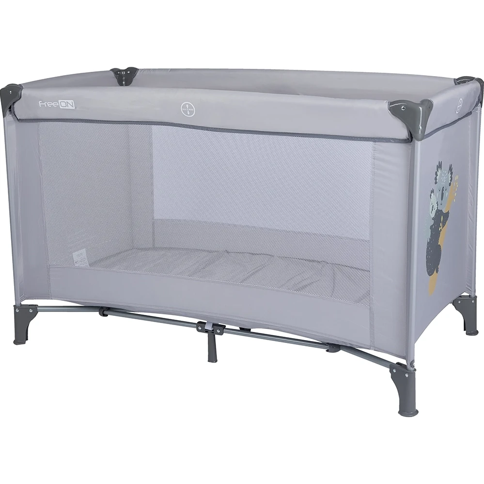 Манеж FreeON Travel Love Grey