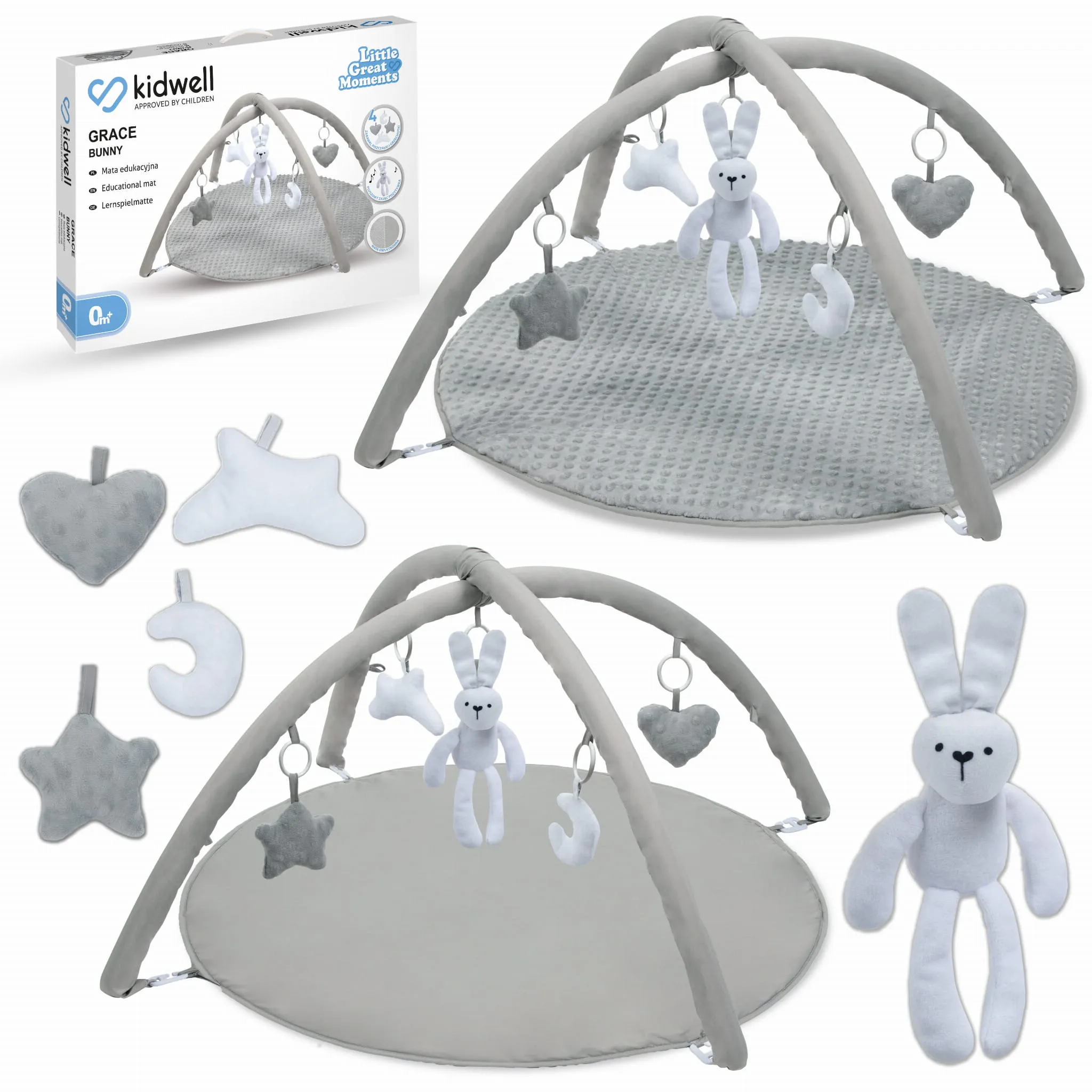 Развивающий коврик Kidwell Grace Bunny