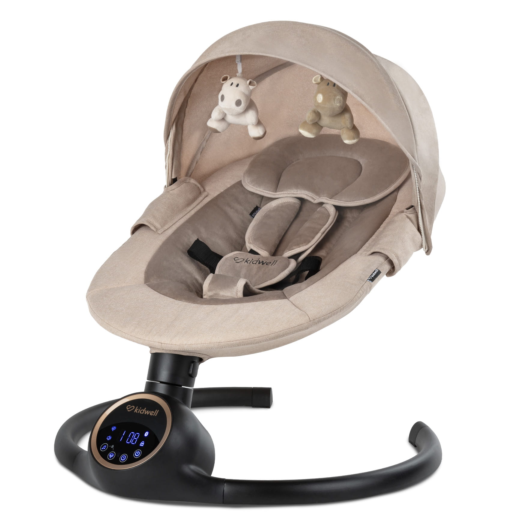 Электрическая качалка Kidwell REVE Beige/Gold