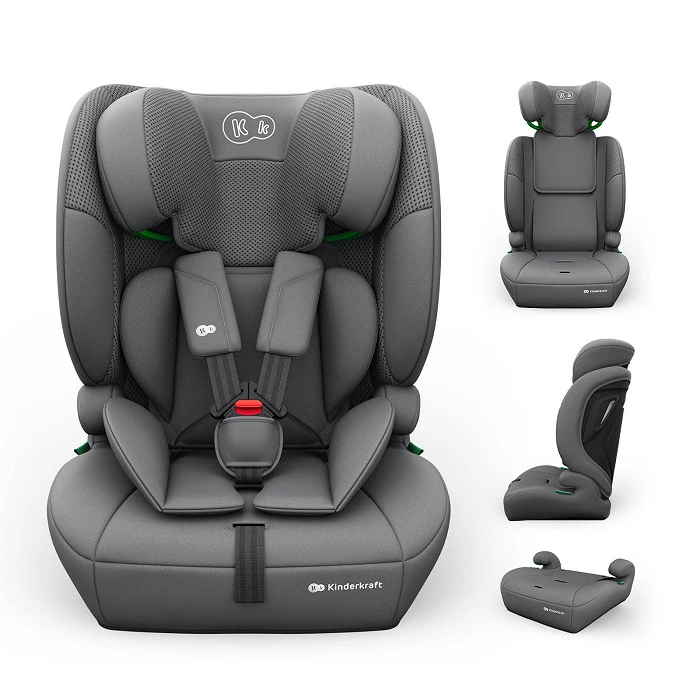 Автокресло Kinderkraft Comfort Up 2 Plus i-Size Grey