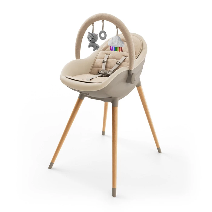 Стульчик для кормления 3 в 1 Kinderkraft Fini Up Beige