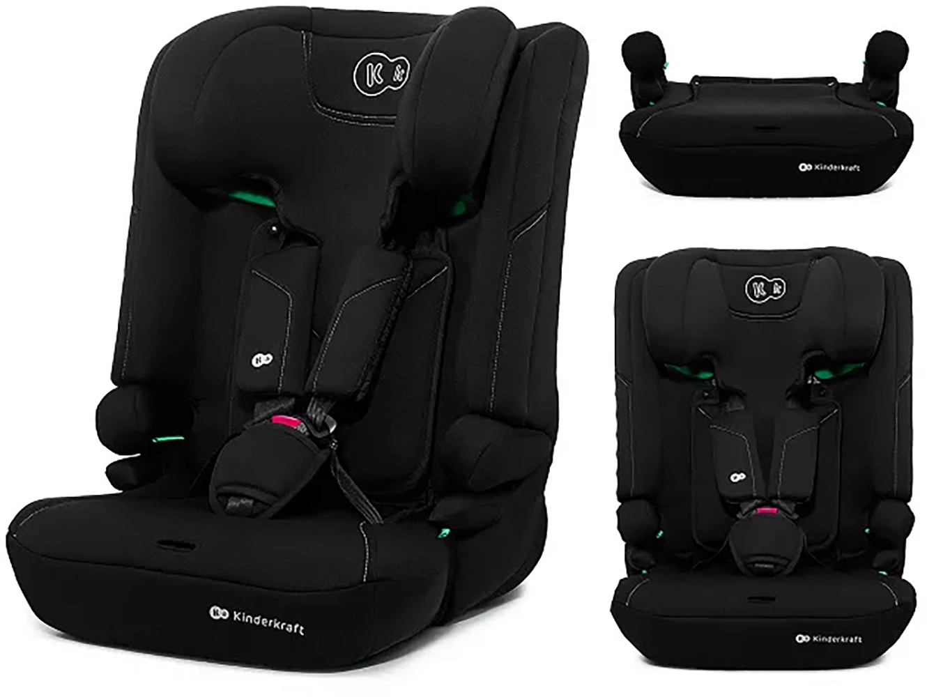 Автокресло Kinderkraft i-Comfy i-Size Black 