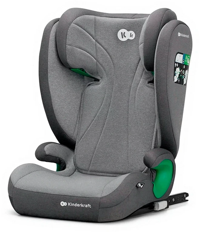 Автокресло Kinderkraft Junior Fix 2 i-Size Rocket Grey