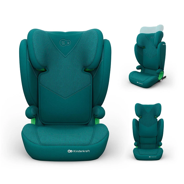 Автокресло Kinderkraft Junior Fix 2 Plus i-Size Green