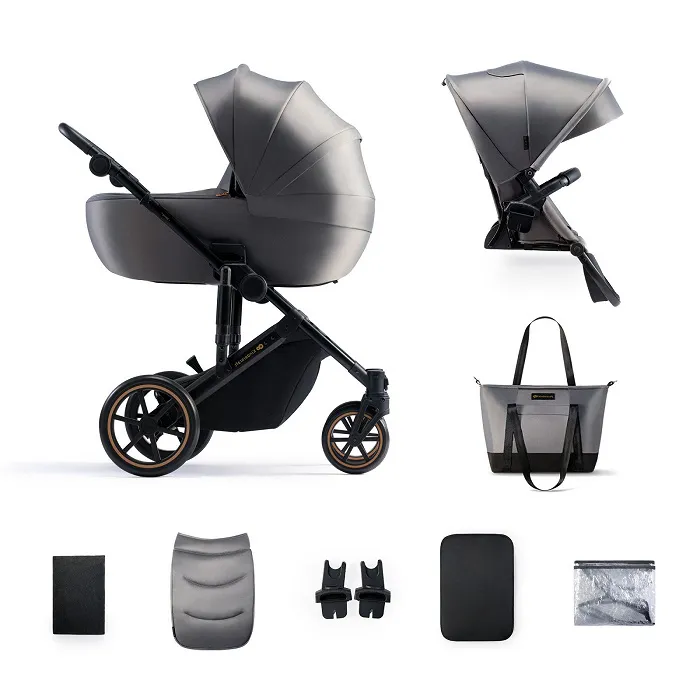 Коляска 2 в 1 Kinderkraft Prime 2 Shadow Grey