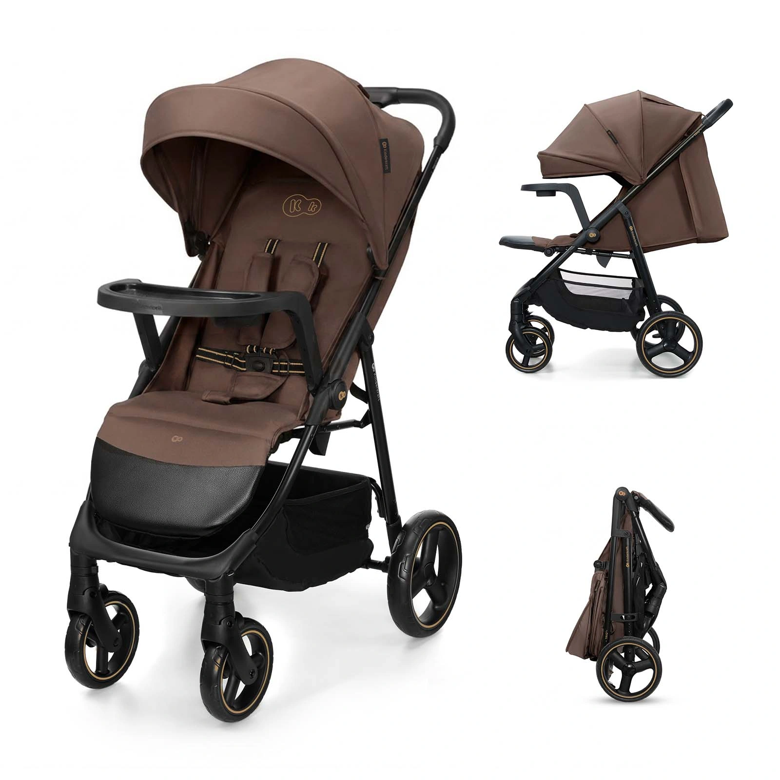 Прогулочная коляска Kinderkraft Trig 3 Brown (KSTRIG03BRW0000)