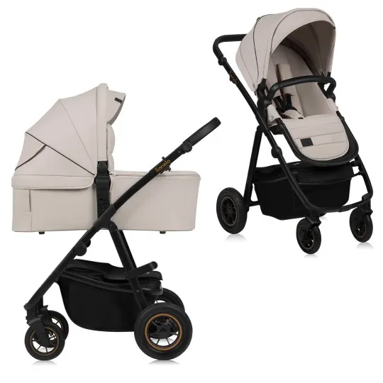 Коляска 2 в 1 Lionelo Amber Plus Beige Sand