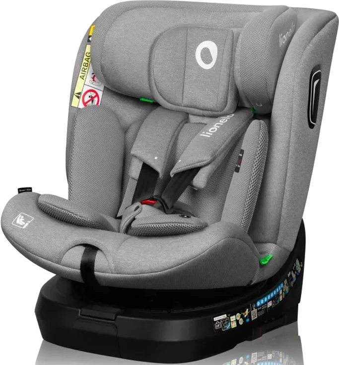 Автокресло Lionelo Brave i-Size Grey Stone