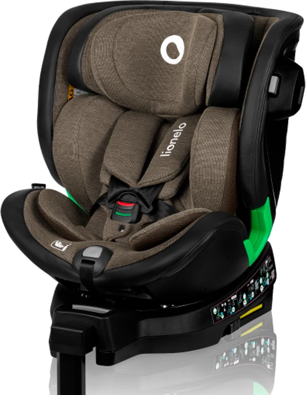Автокресло Lionelo Harmony i-Size Green Olive Leather