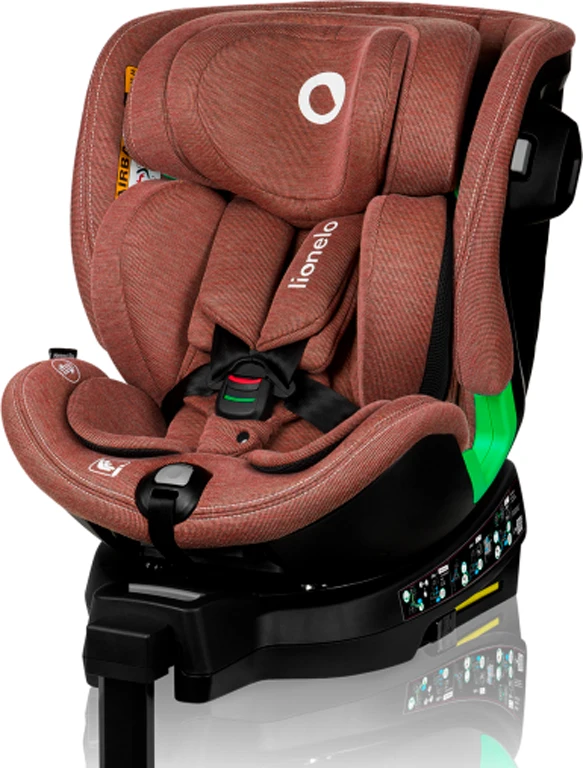Автокресло Lionelo Harmony i-Size Red Brick Bamboo