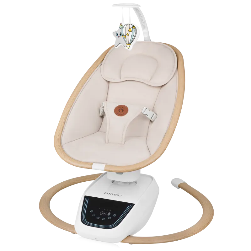 Электрокачель Lionelo Olivia BEIGE NATURAL