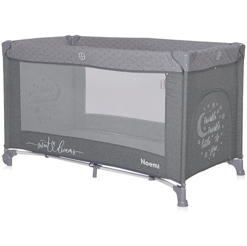 Манеж Lorelli Noemi 1 Layer Cool Grey Star