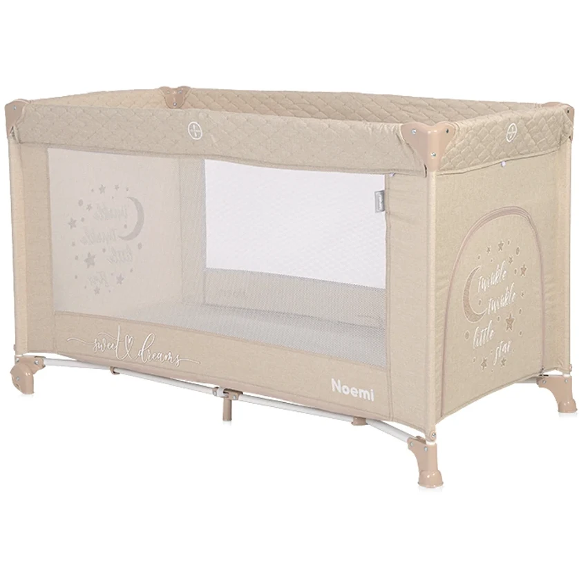 Манеж Lorelli Noemi 1 Layer Fog Beige Star