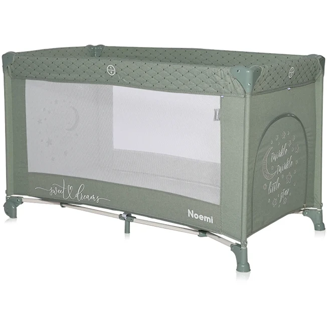 Манеж Lorelli Noemi 1 Layer Iceberg Green Star