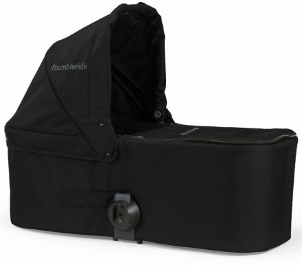 Люлька Bumbleride Indie Twins Matte Black, с рождения до 8,5 кг, Эко-ткань OEKO-TEX