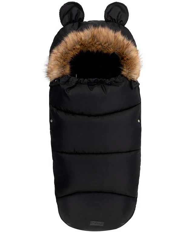 Зимний конверт MoMi Sleeping bag black