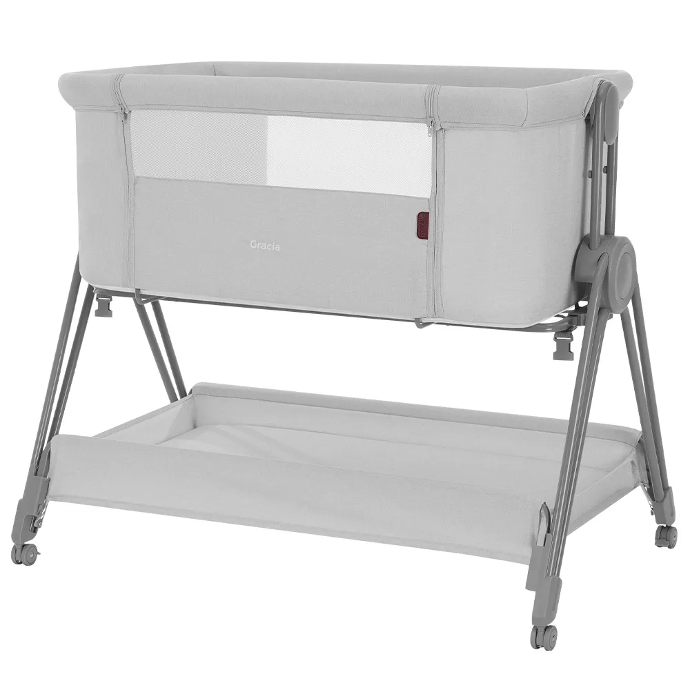 Приставная кроватка Carrello Gracia CRL-16502 Cool Grey