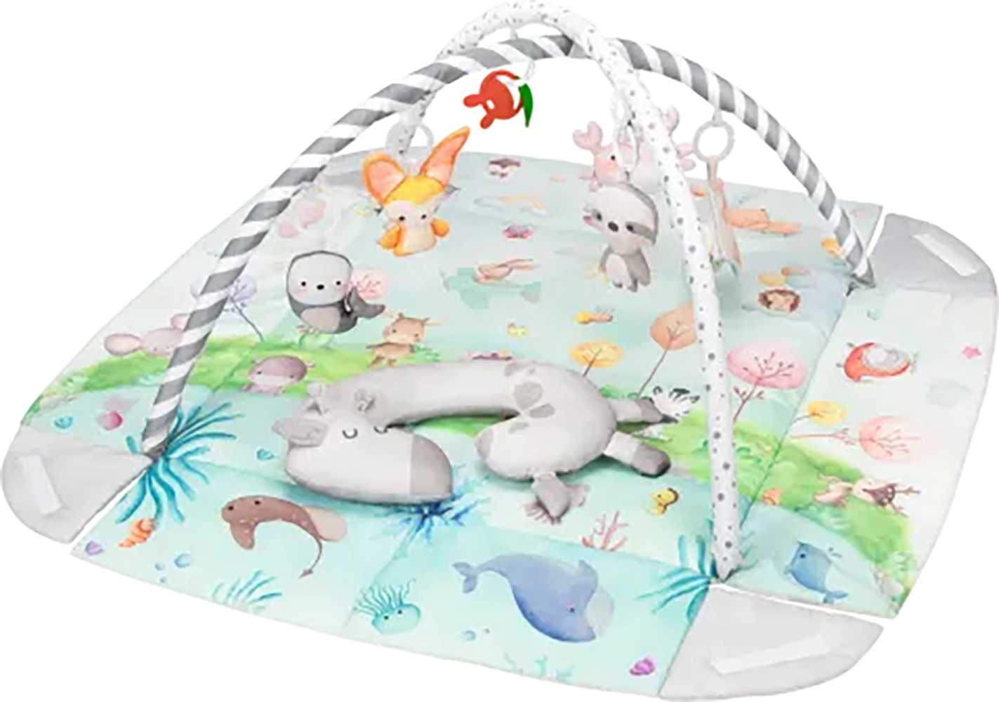 Развивающий игровой коврик Lionelo Anika Natural