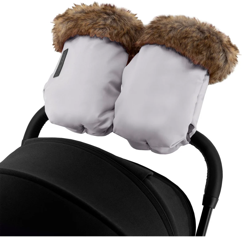 Рукавицы для коляски MoMi Muffins grey