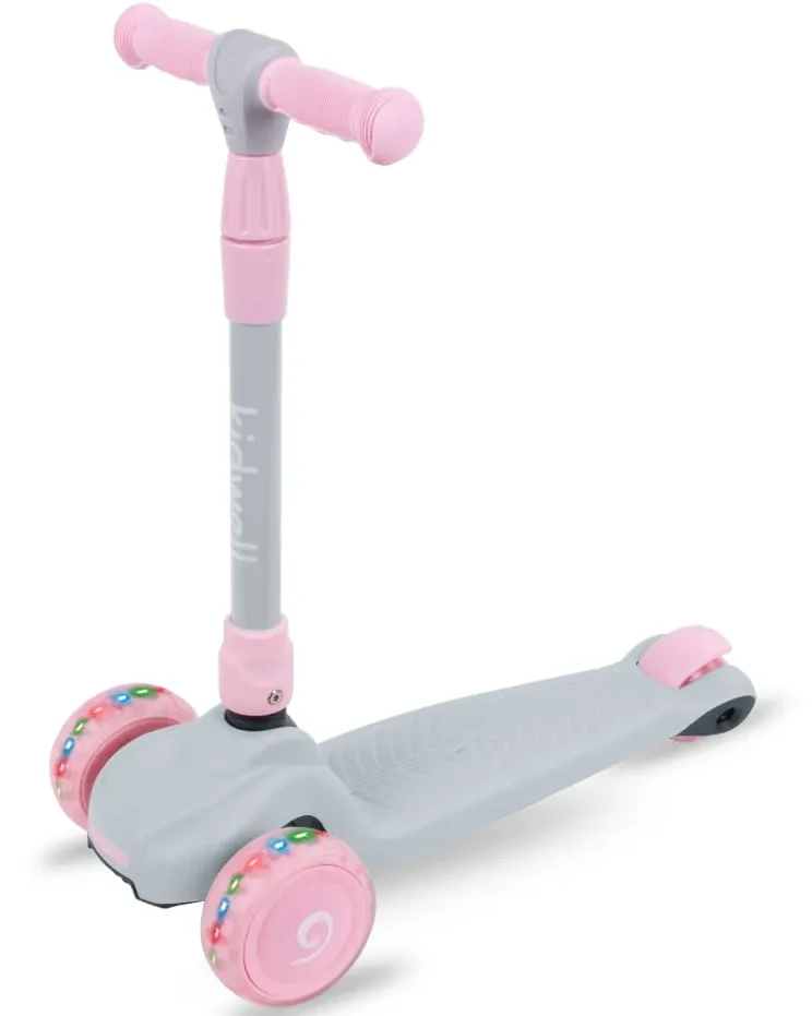 Трехколесный самокат Kidwell Jax gray/pink
