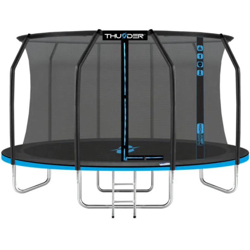 Батут THUNDER INSIDE ELITE 12FT (374 см) голубой
