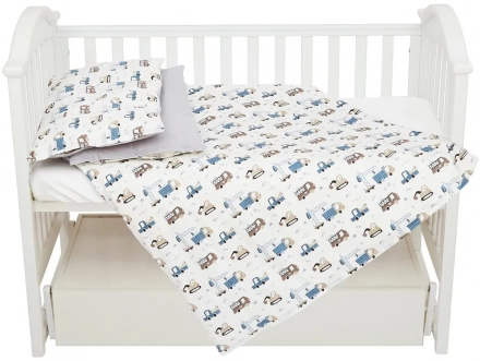 Змінна постіль 4 ел Twins Satin Limited 3026-TSL-40, Car
