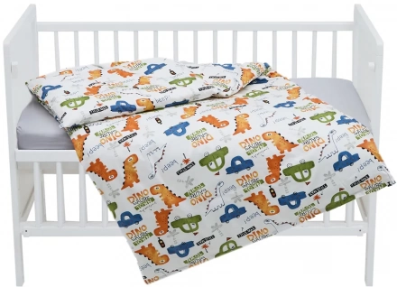 Змінна постіль 4 ел Twins Satin Limited 3026-TSL-42, Dino town