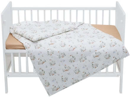 Сменная постель 4 ел Twins Satin Limited 3026-TSL-49, Goslings