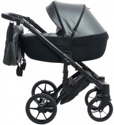 Детская коляска 2 в 1 VERDI Mirage NEW 9023-VMN-01, black
