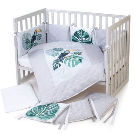 Детский постельный комплект Veres Tropic baby 6 единиц