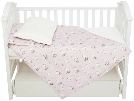 Змінна постіль 4 ел Twins Satin Limited 3026-TSL-37, Ballerina, рожевий