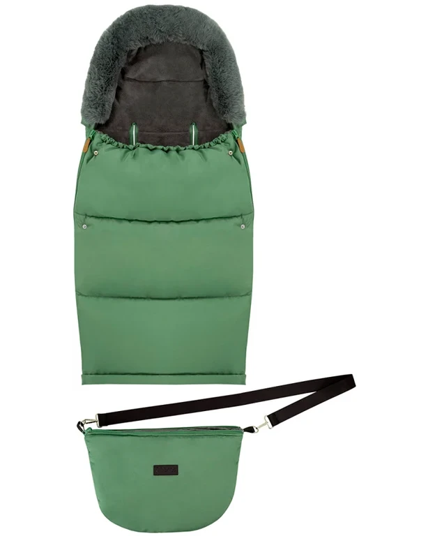 Зимний конверт 2 в 1 MoMi Sleeping bag green