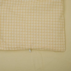 Змінна постіль 3 ел Twins Auro Print (бязь) простирадло на резинці 0925-TAP-05, жовтий
