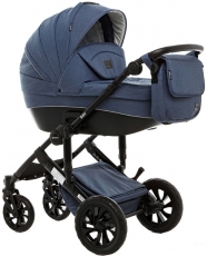 Детская коляска 2 в 1 Biene Solo 2 Melange Blue