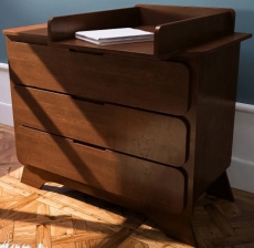 Комод з пеленальним столиком IndigoWood Nova Premium wenge