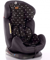 Дитяче автокрісло Lorelli Galaxy Black CROWNS