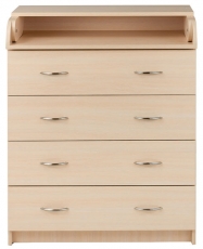 Пеленальний комод Babyroom CMD-04 Big дуб молочний