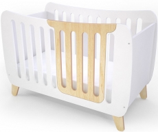 Детская кроватка IndigoWood Fashion Kit wood / white