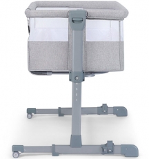 Приставная кроватка-люлька Kinderkraft Neste Air Grey