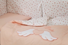 Постільний комплект 8 ел Twins Evo Angel Baby 4074-A-043 coral