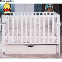Дитяче ліжко Twins Pinocchio білий