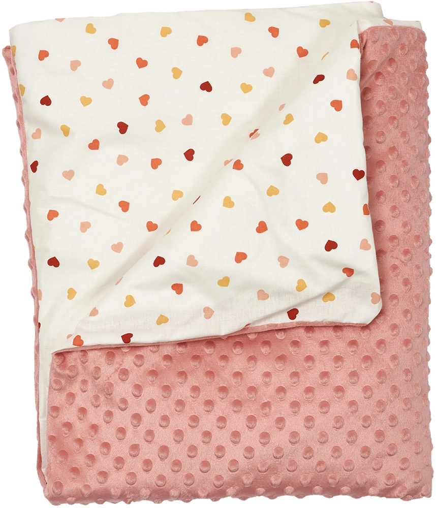 Плед Twins Minky со съемным наполнением (slimtex) 100х80 1420-PTMS-24, powder pink