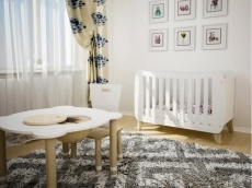 Дитяче ліжко IndigoWood Fashion 125x64cm