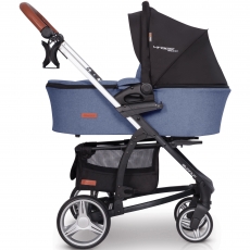 Детская коляска 2 в 1 EasyGo Virage Ecco denim