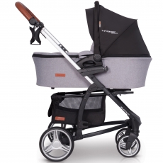 Детская коляска 2 в 1 EasyGo Virage Ecco grey fox