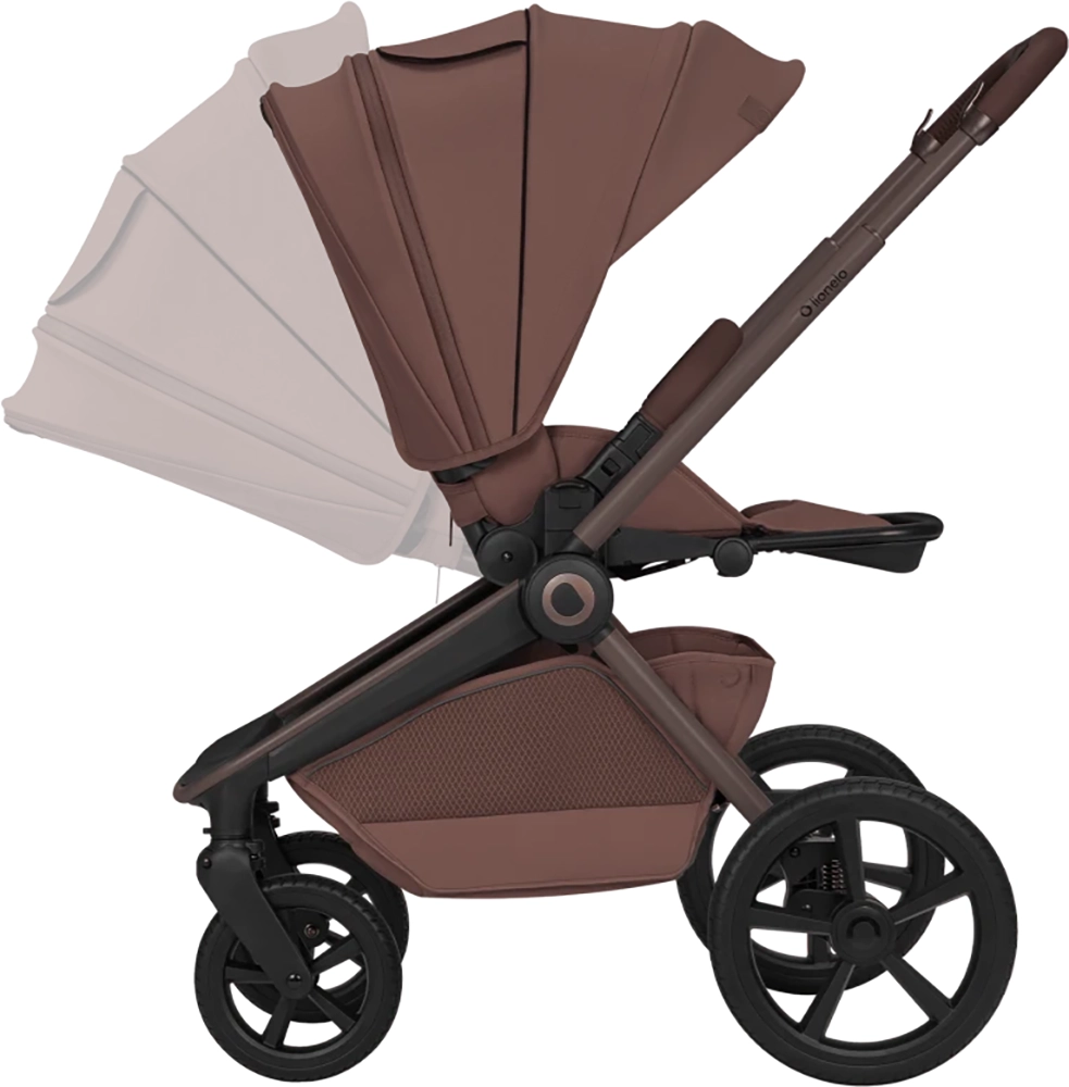Коляска 2 в 1 Lionelo Freya Brown Chocolate