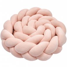 Бампер - косичка Twins 3-х прядная 150 см 2020-K3-150-15, peach