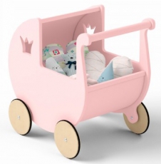 Дитяча коляска для ляльок IndigoWood pink